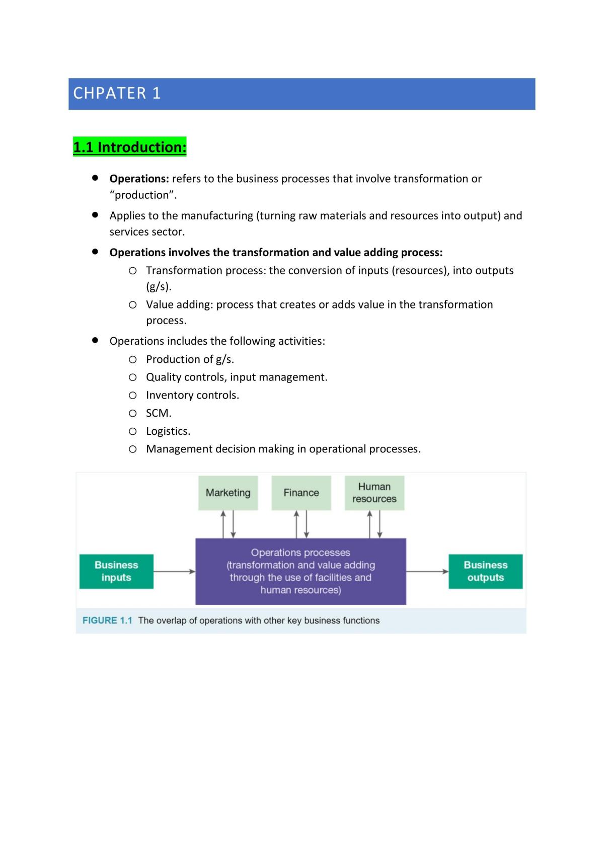 Complete Topic 1 - Marketing Notes - Page 1