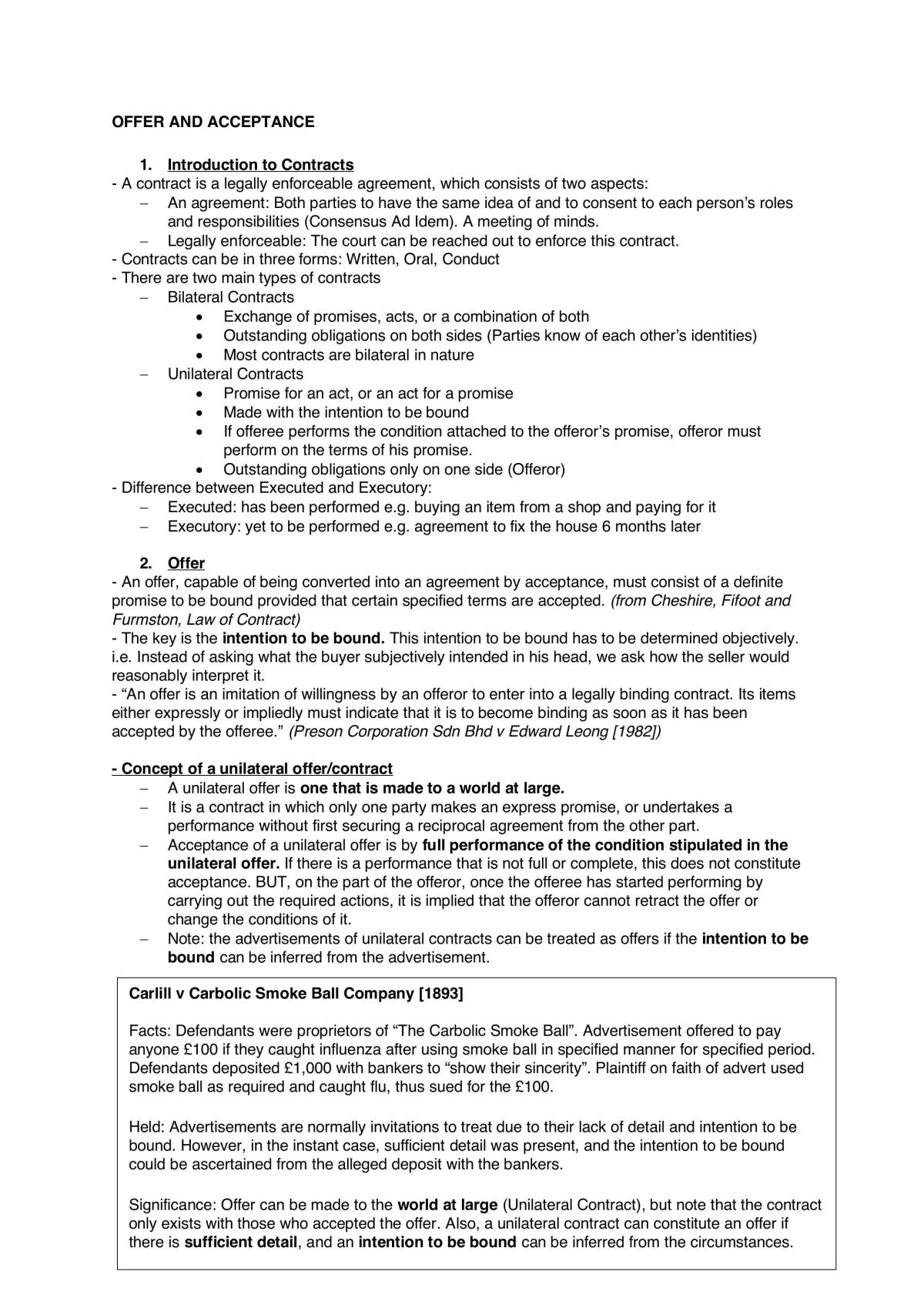 Business Law Notes - Page 1