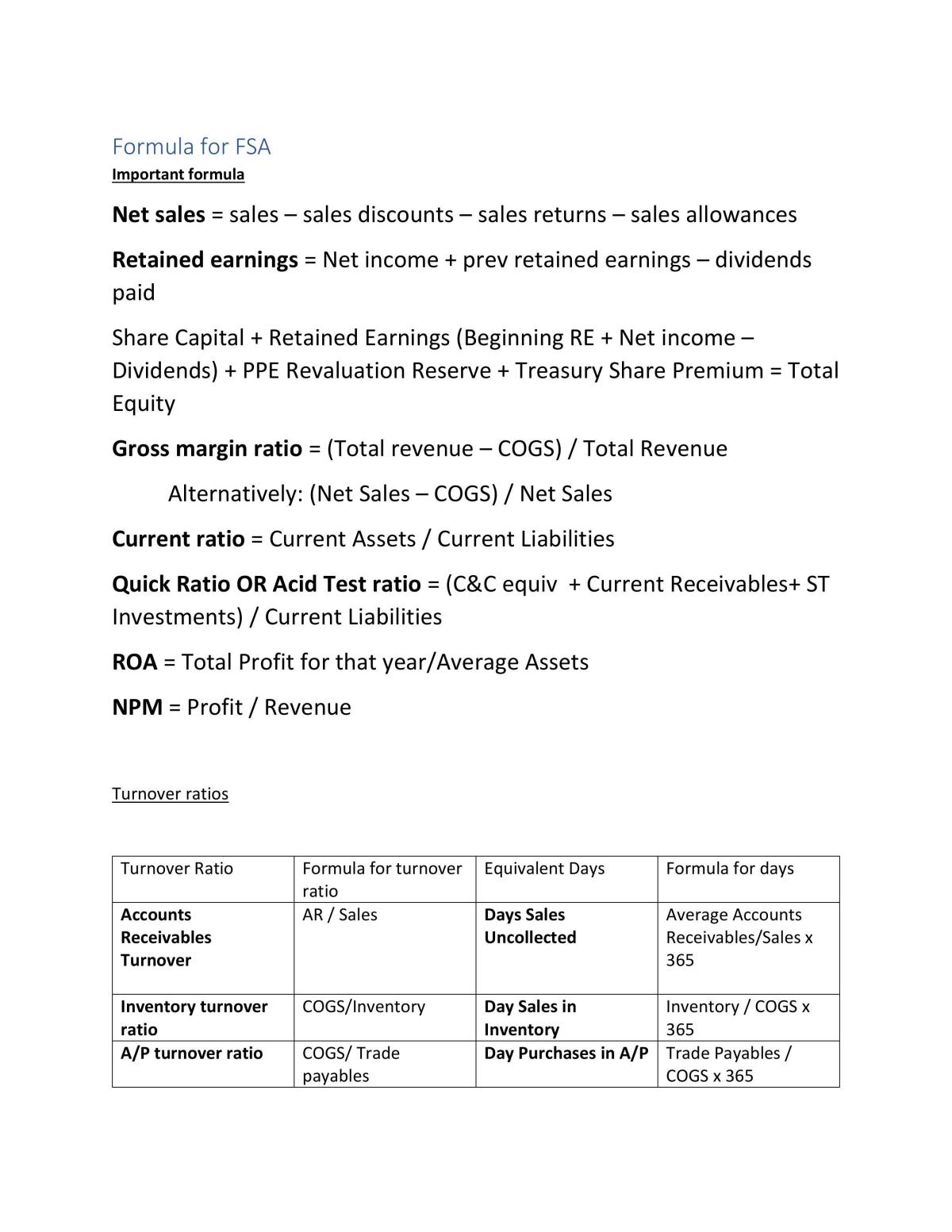 ACC1701 Complete Notes - Page 1