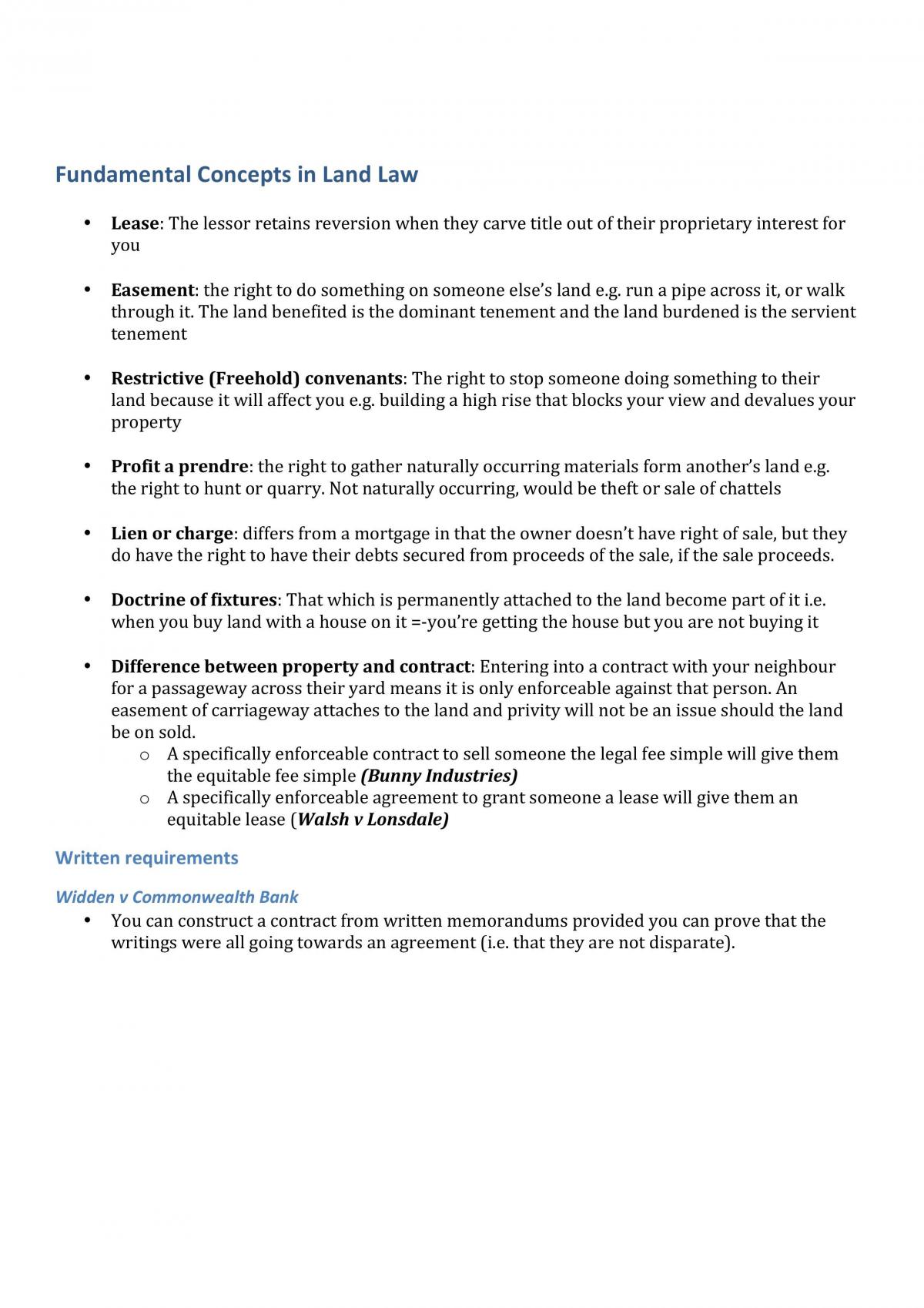 Final Exam Notes - Page 1