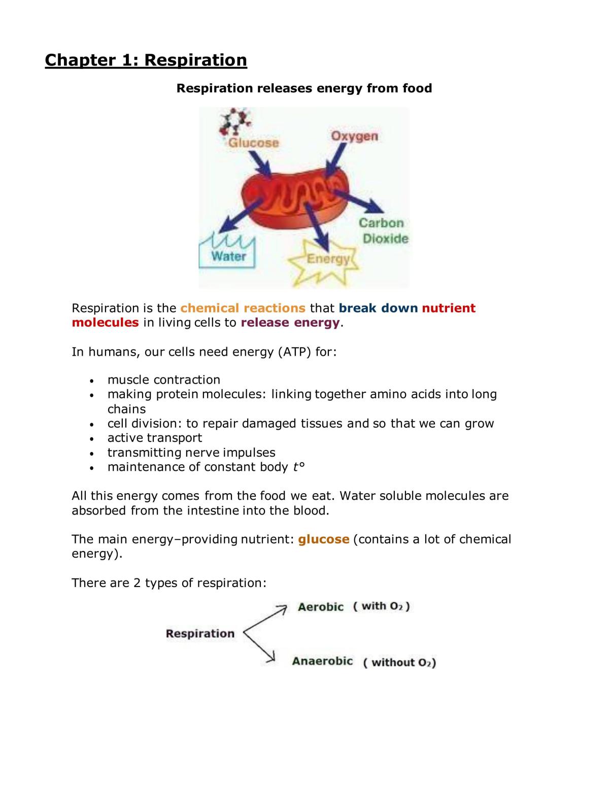 General Biology Notes - Page 1