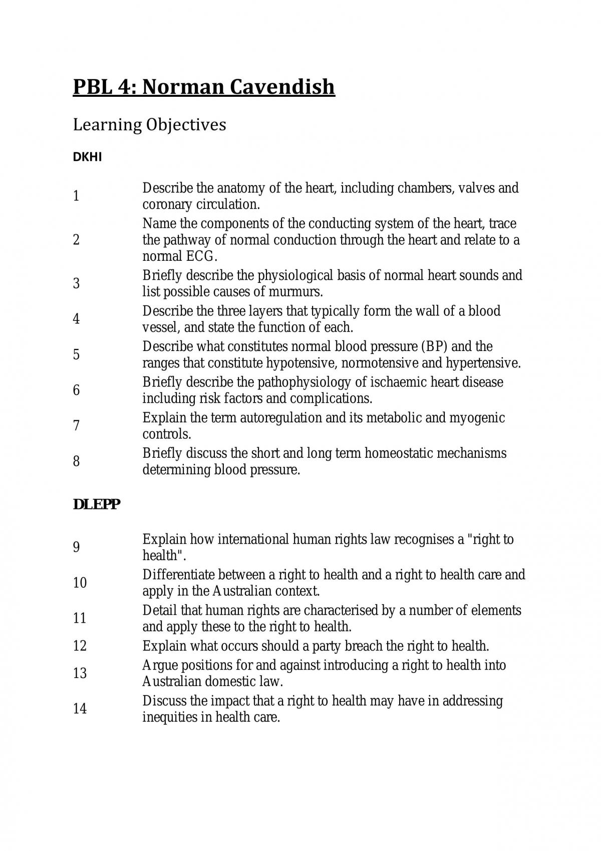 PBL 4 and 15 Notes - Page 1