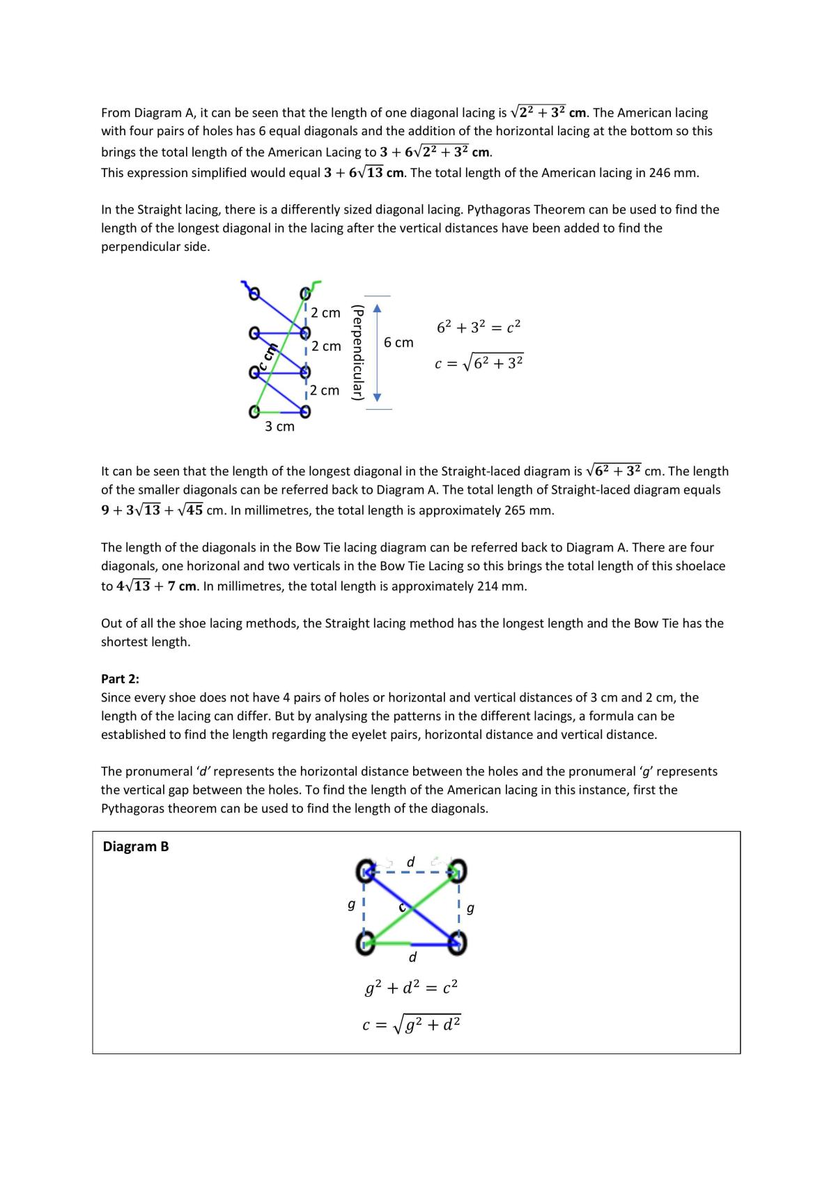 Pythagoras Shoelace - Page 2