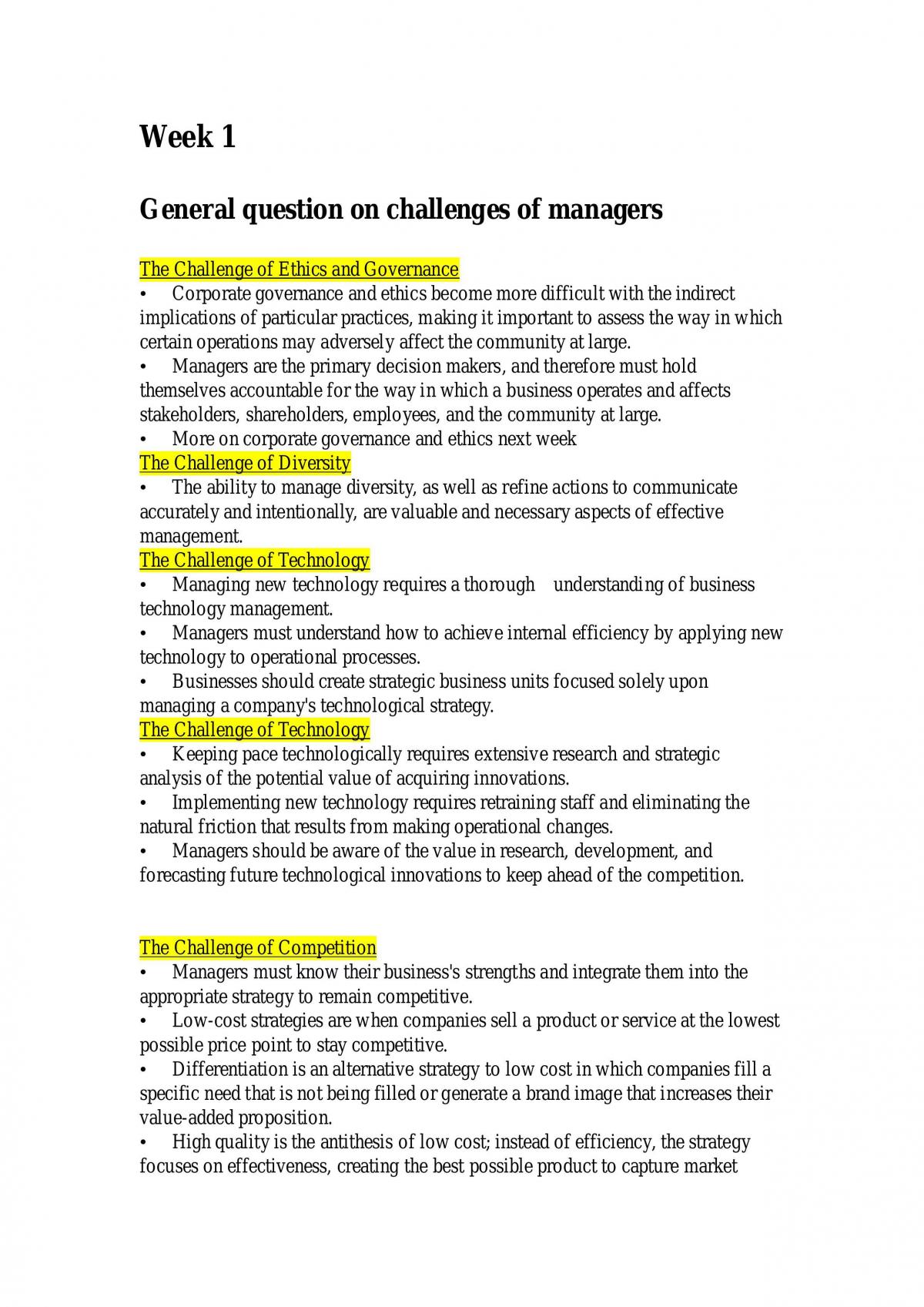 Summary of Mid Test for GENC7003 - Page 1