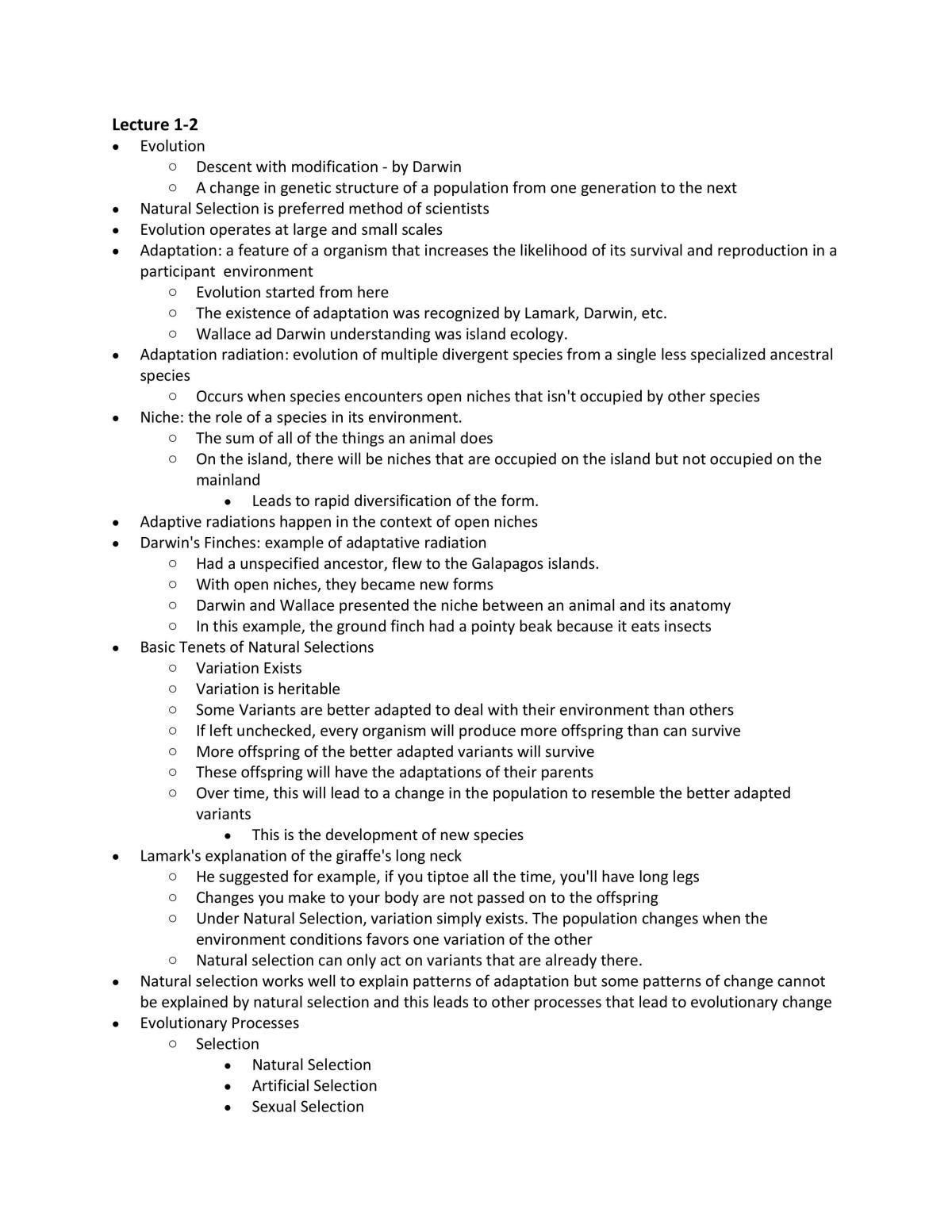 ANTA01 Final Notes - Page 1