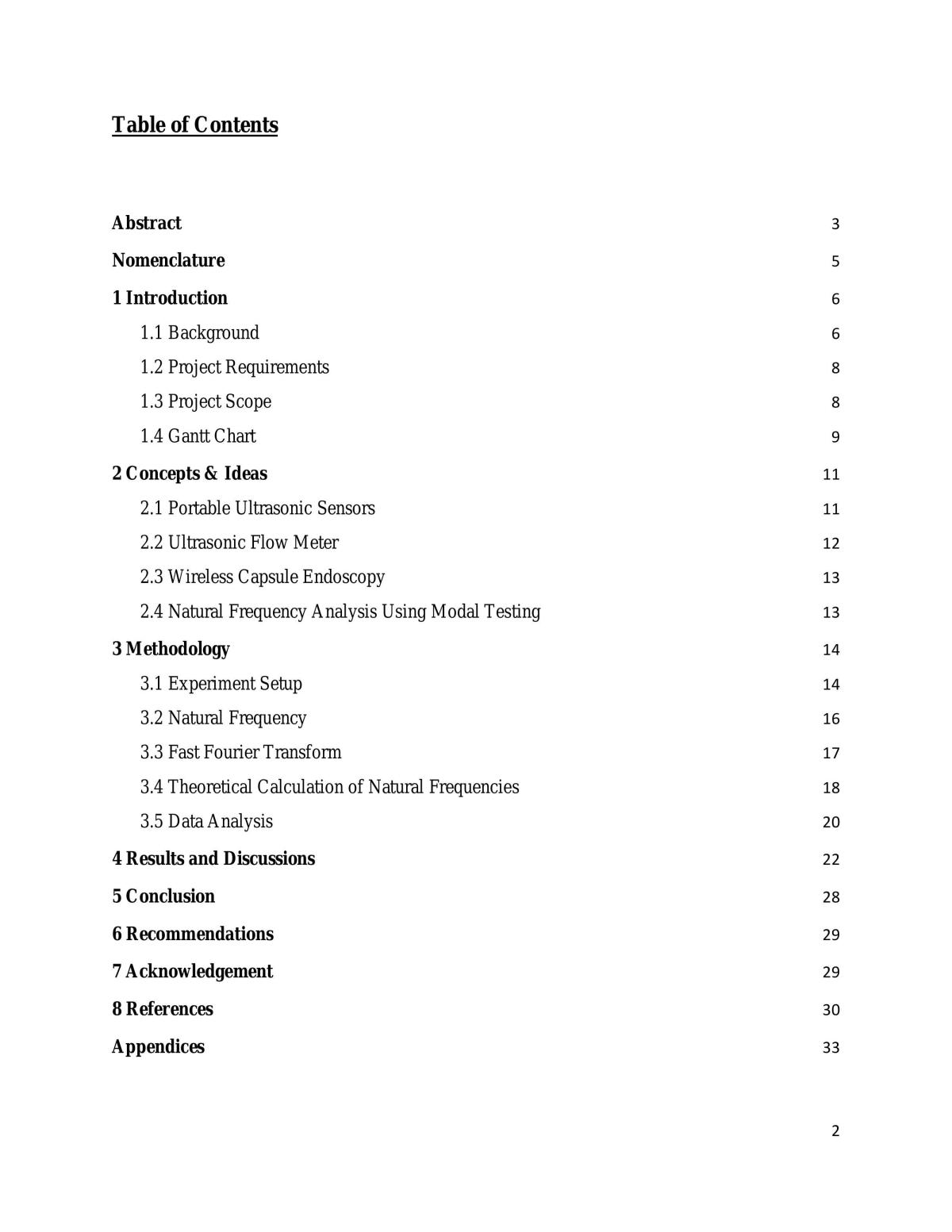 ME3103 Group Project - Page 1