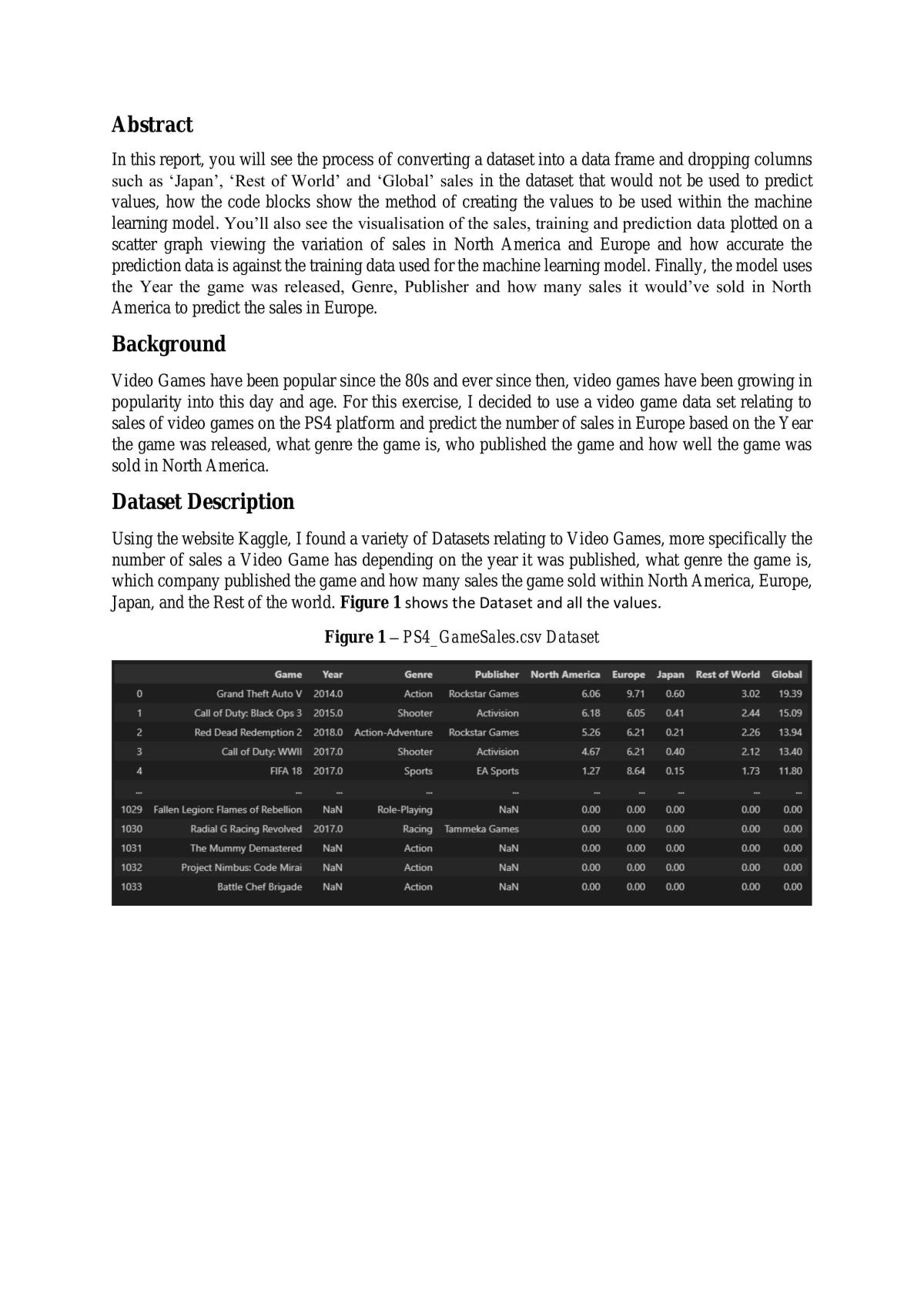 Artificial Intelligence Report - Page 1