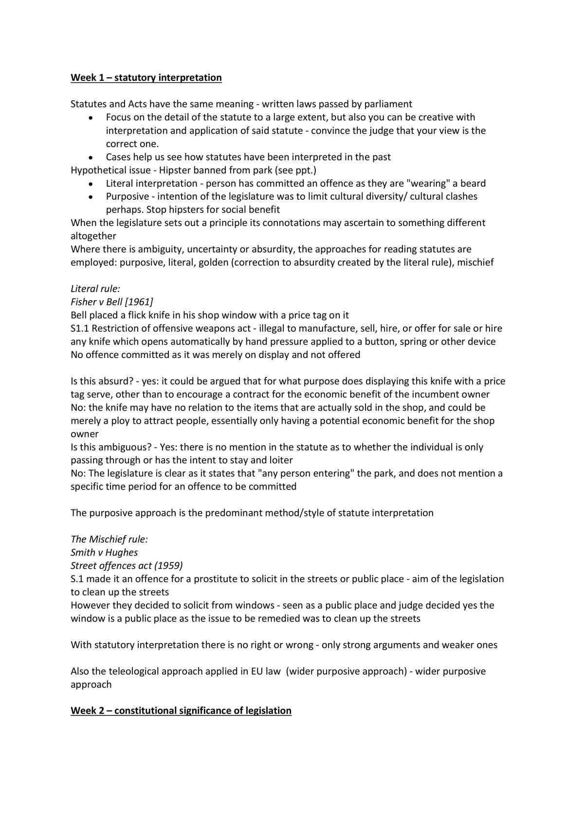 MELS Complete Revision Notes  - Page 1