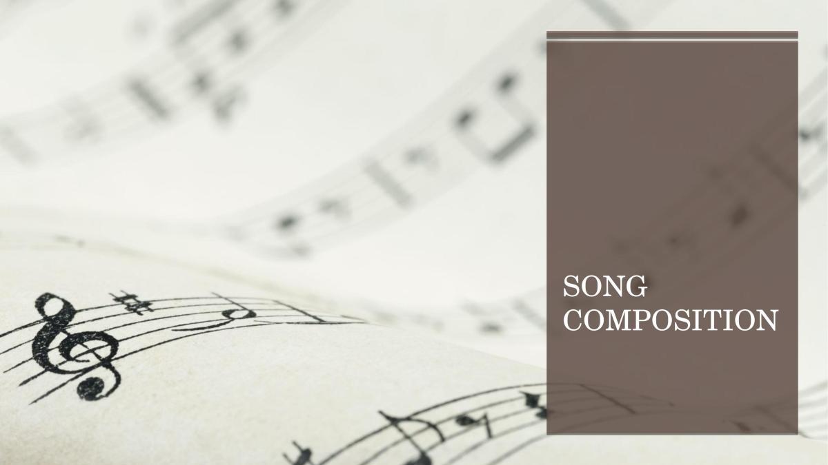 Music Composition and Analysis - Page 1