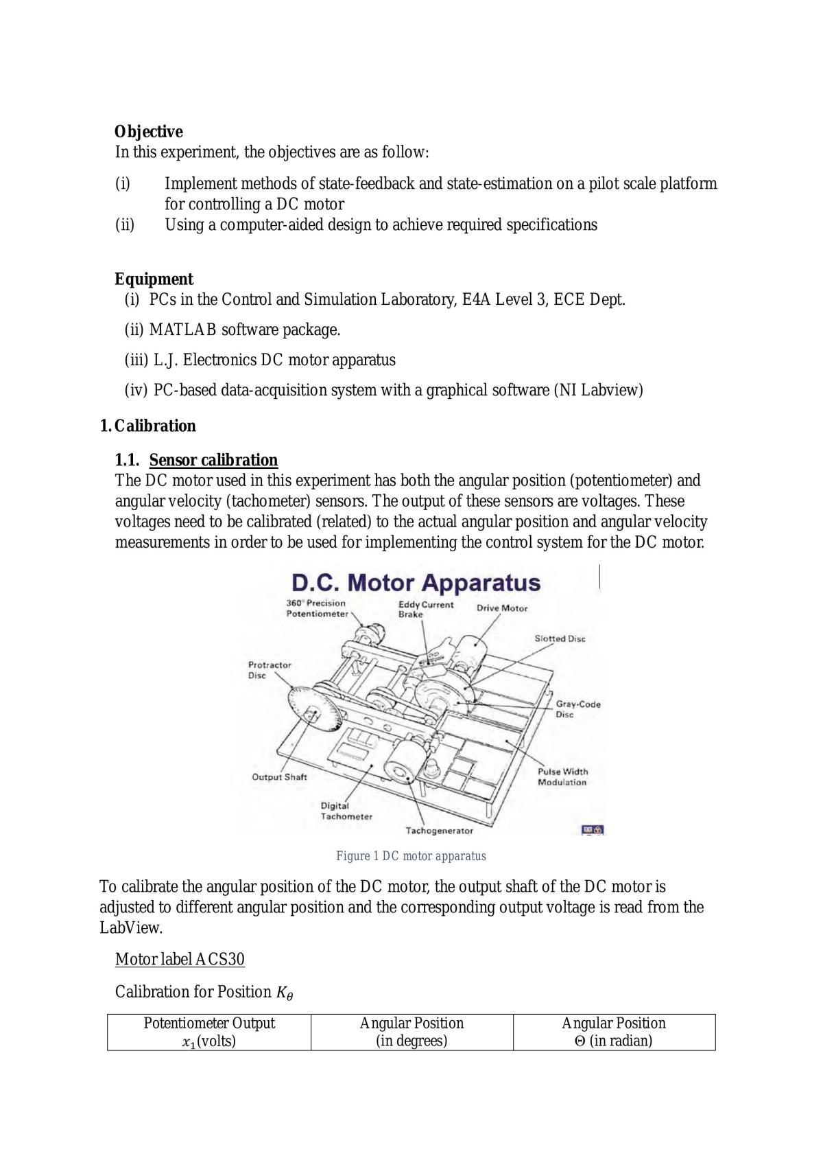 EE4302 report: state-feedback and state-estimation - Page 1