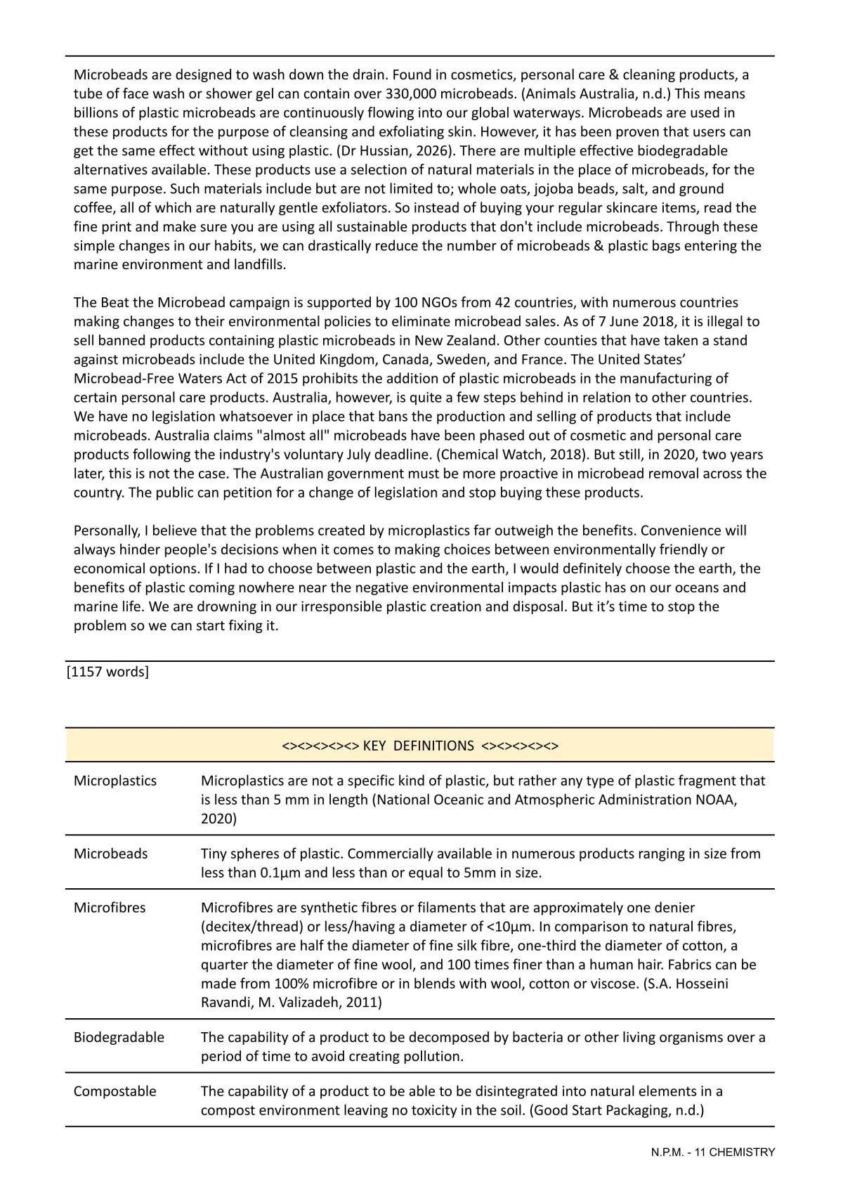 NPM Microplastics Report - Page 2