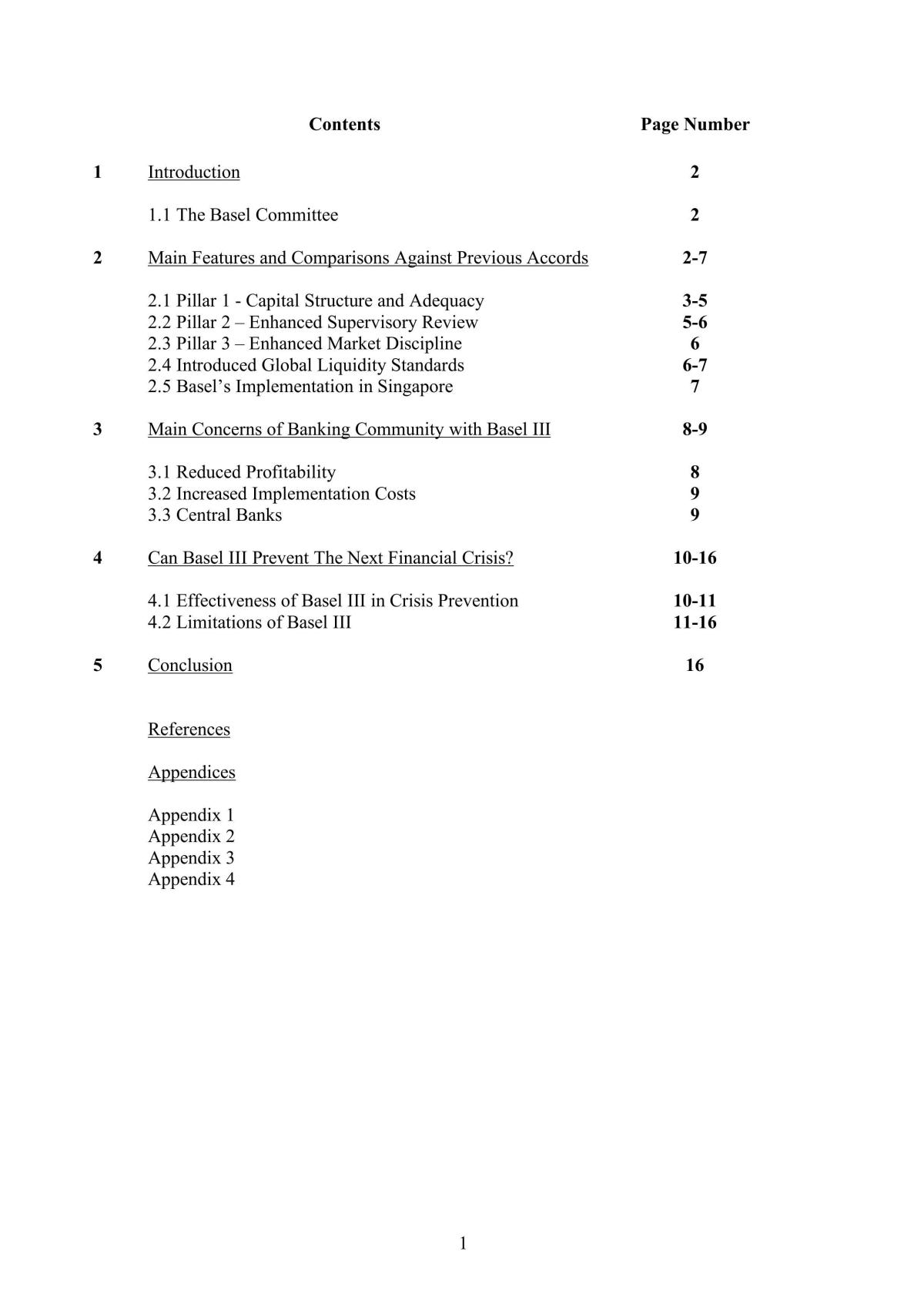 FIN3703 - Basel Accord Report - Page 1