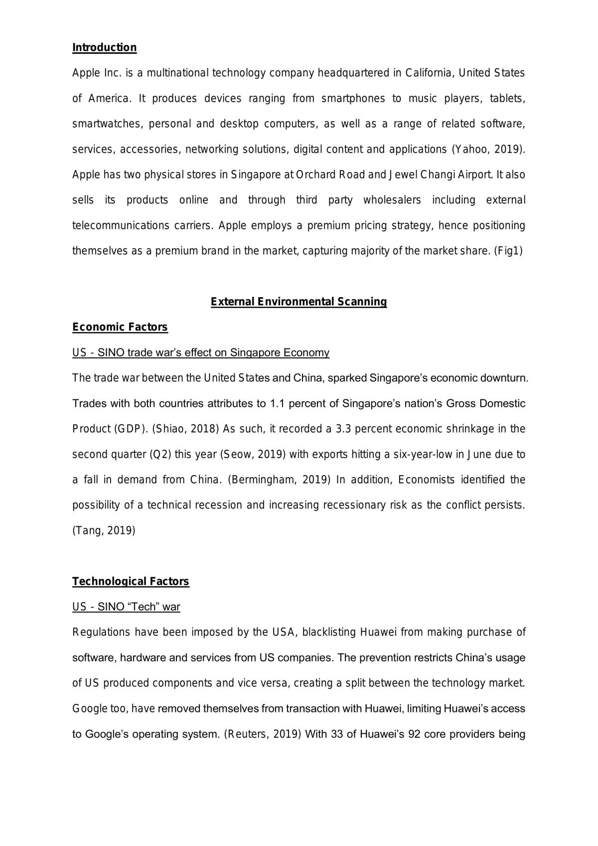 MKT1705 - Apple Project - Page 1