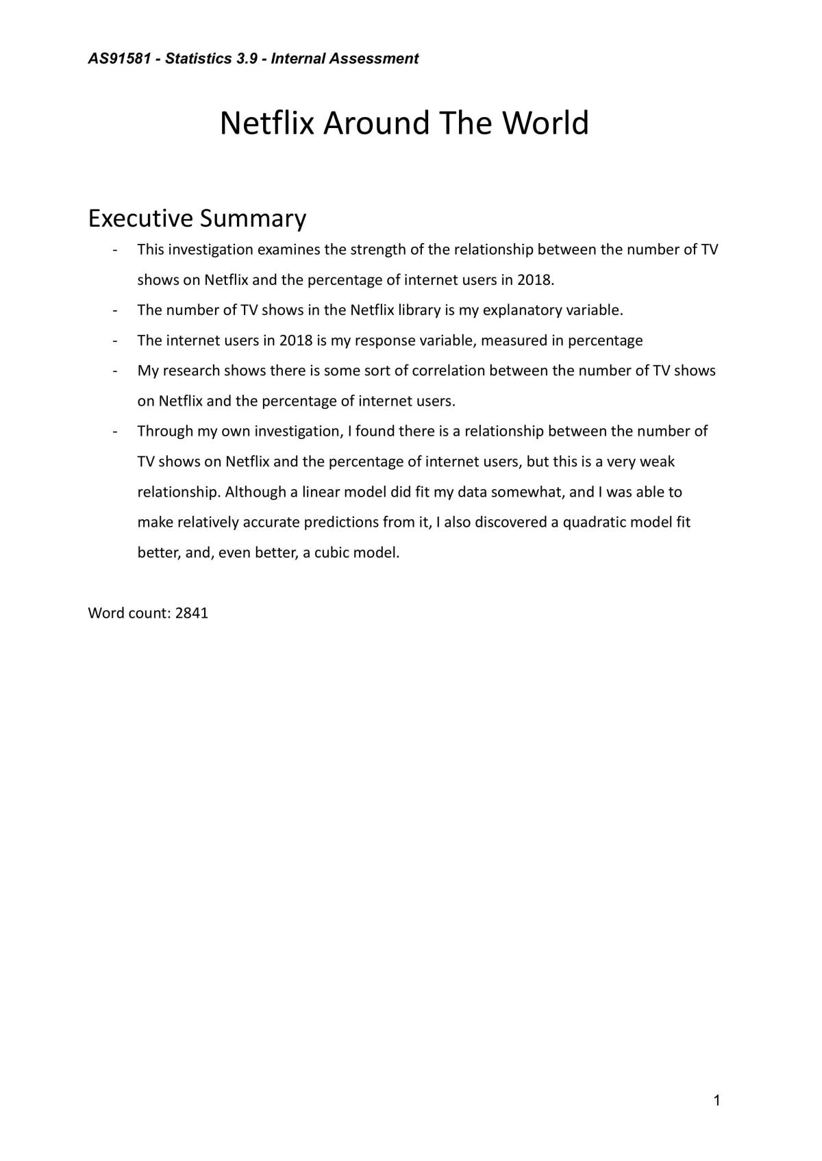Statistics 3.9 Netflix around the world - Page 1
