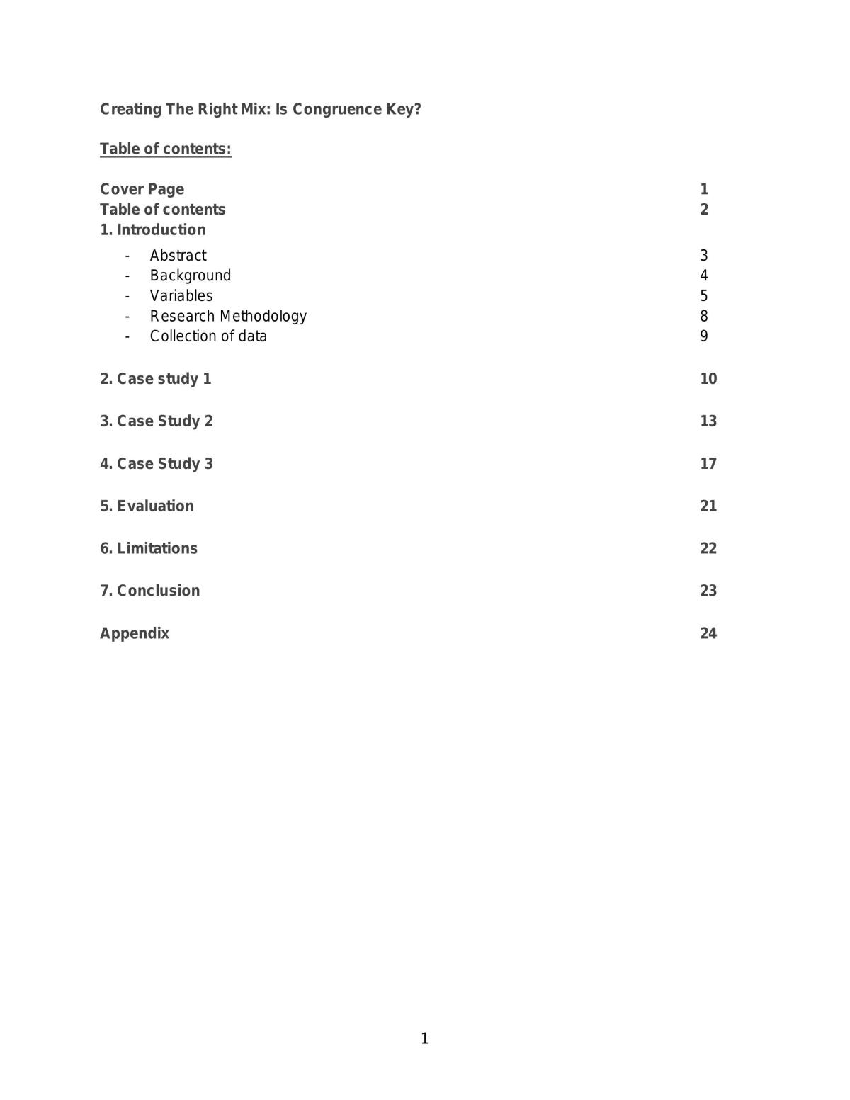 MNO1706B - Creating the Right Mix Project - Page 1