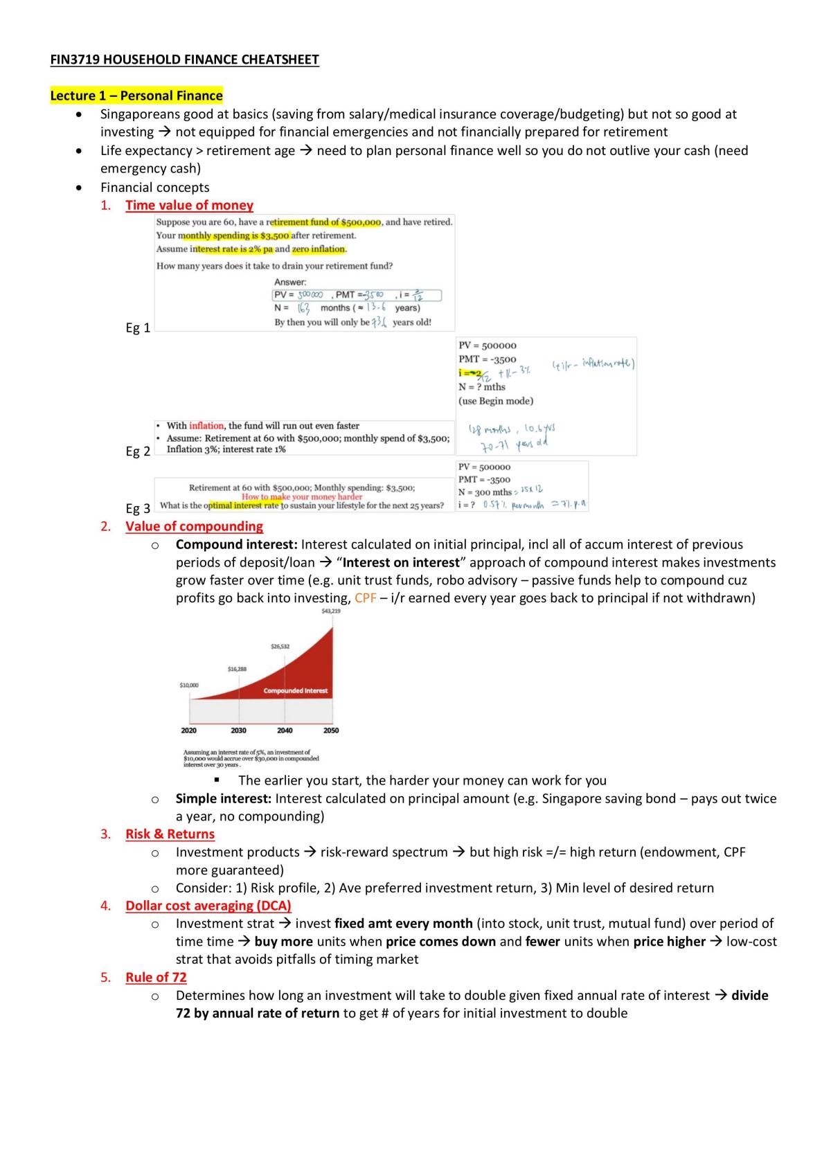 Fin3719 notes - Page 1