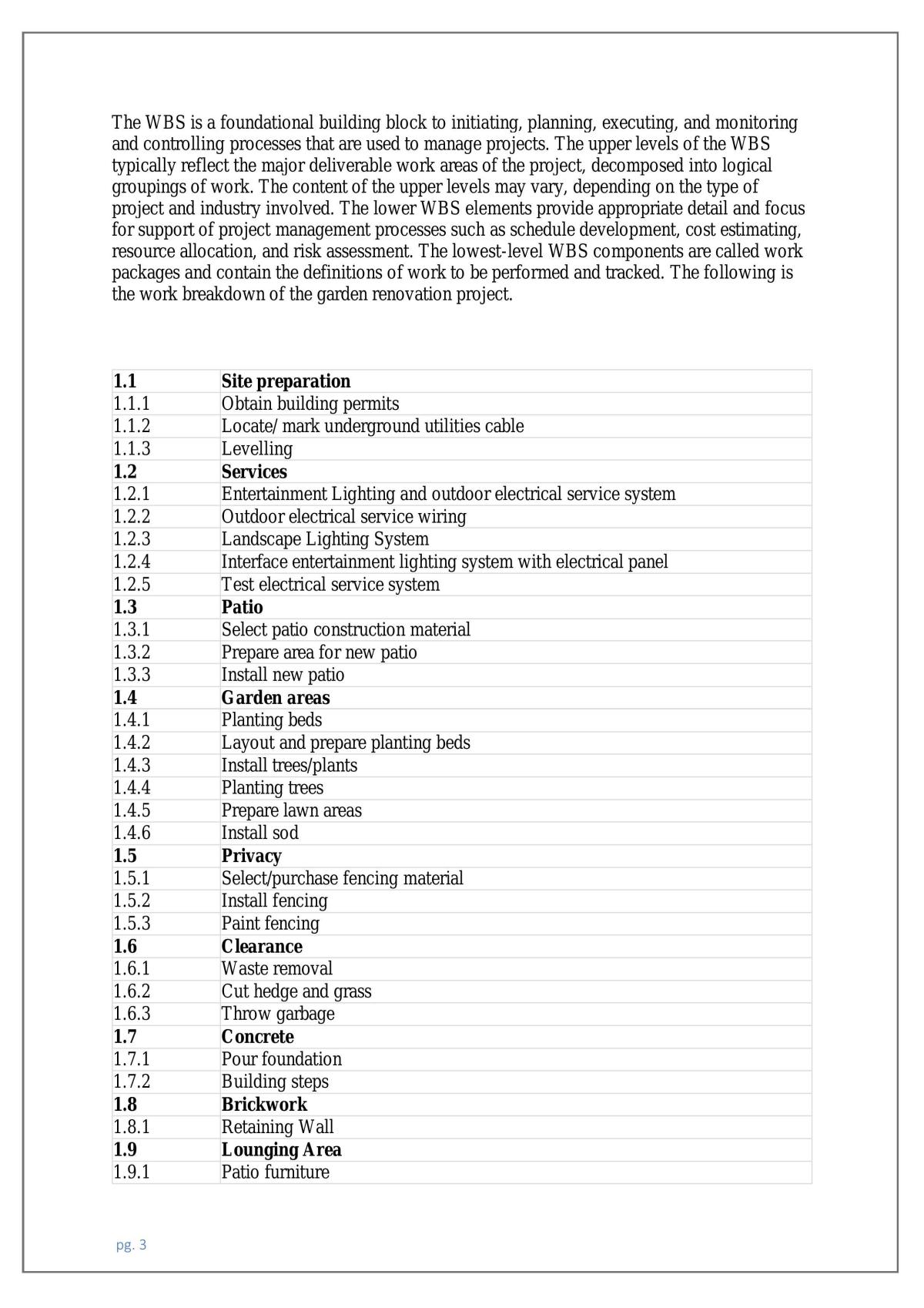 Landscape Project - Page 1