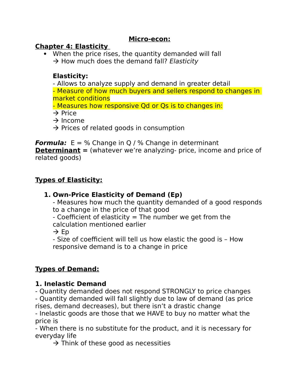 Complete Study Notes - ECON 1B03 - Page 1