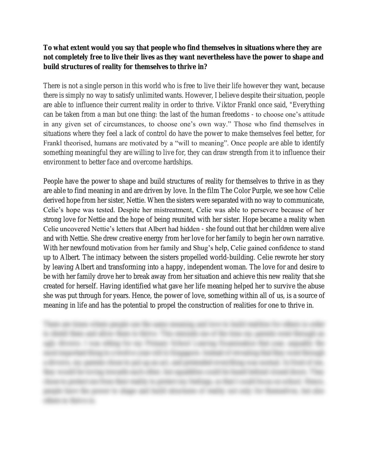 BQ Midterm Essay - Page 1
