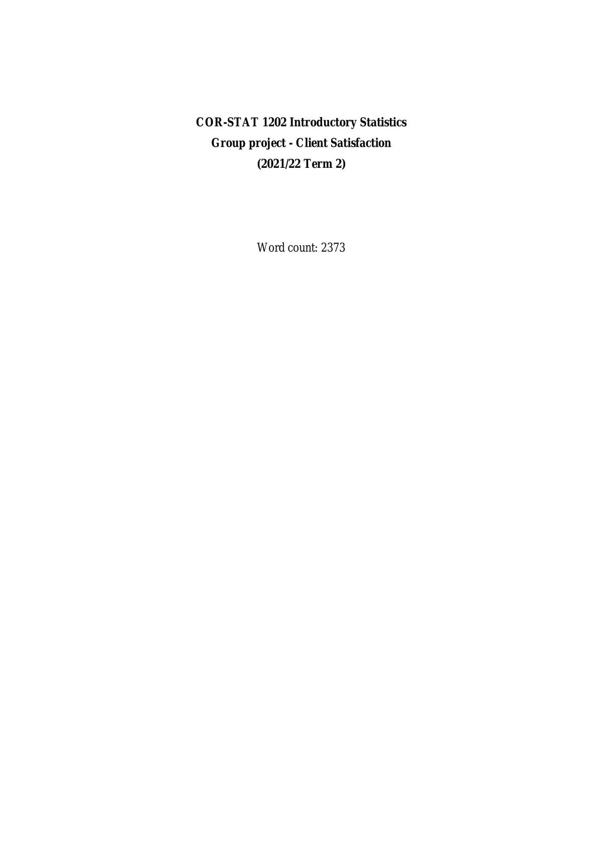 Stats Proj Report - Page 1