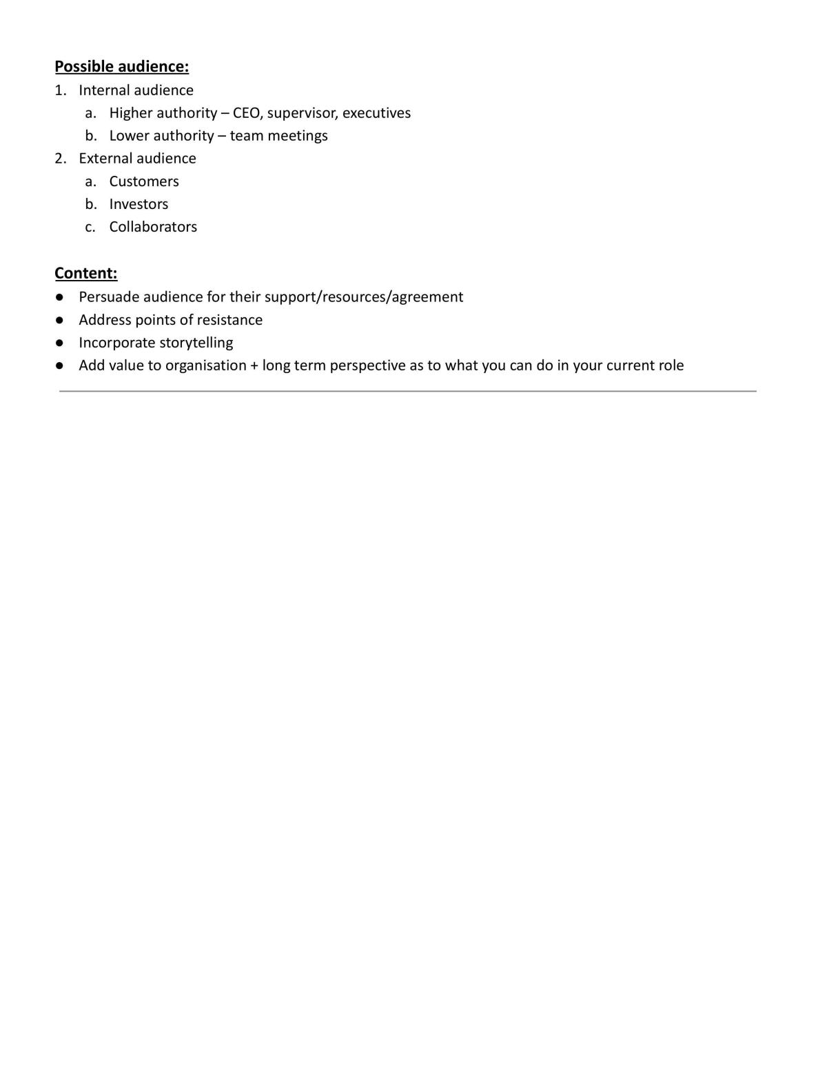 Elevator Pitch - Page 1