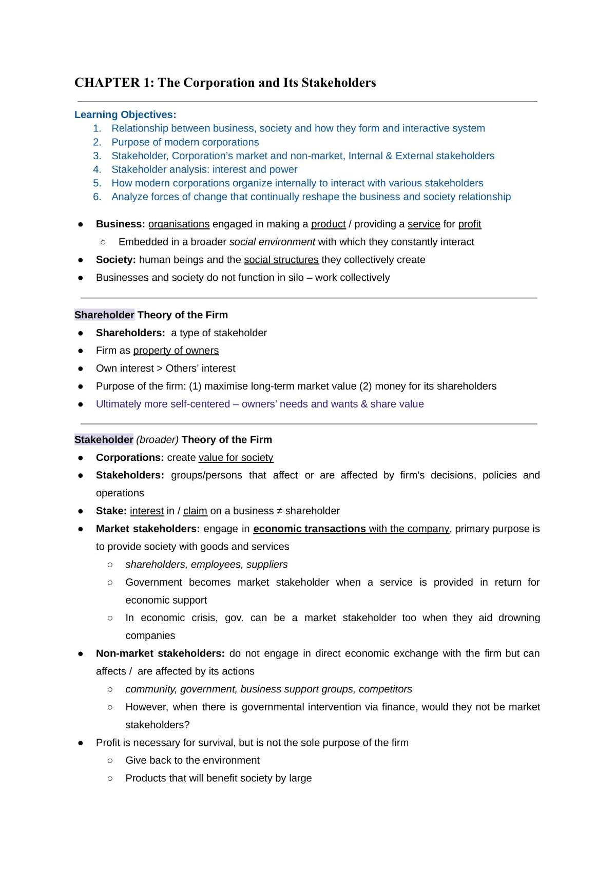 Business, Government, Society Consolidated - Page 1