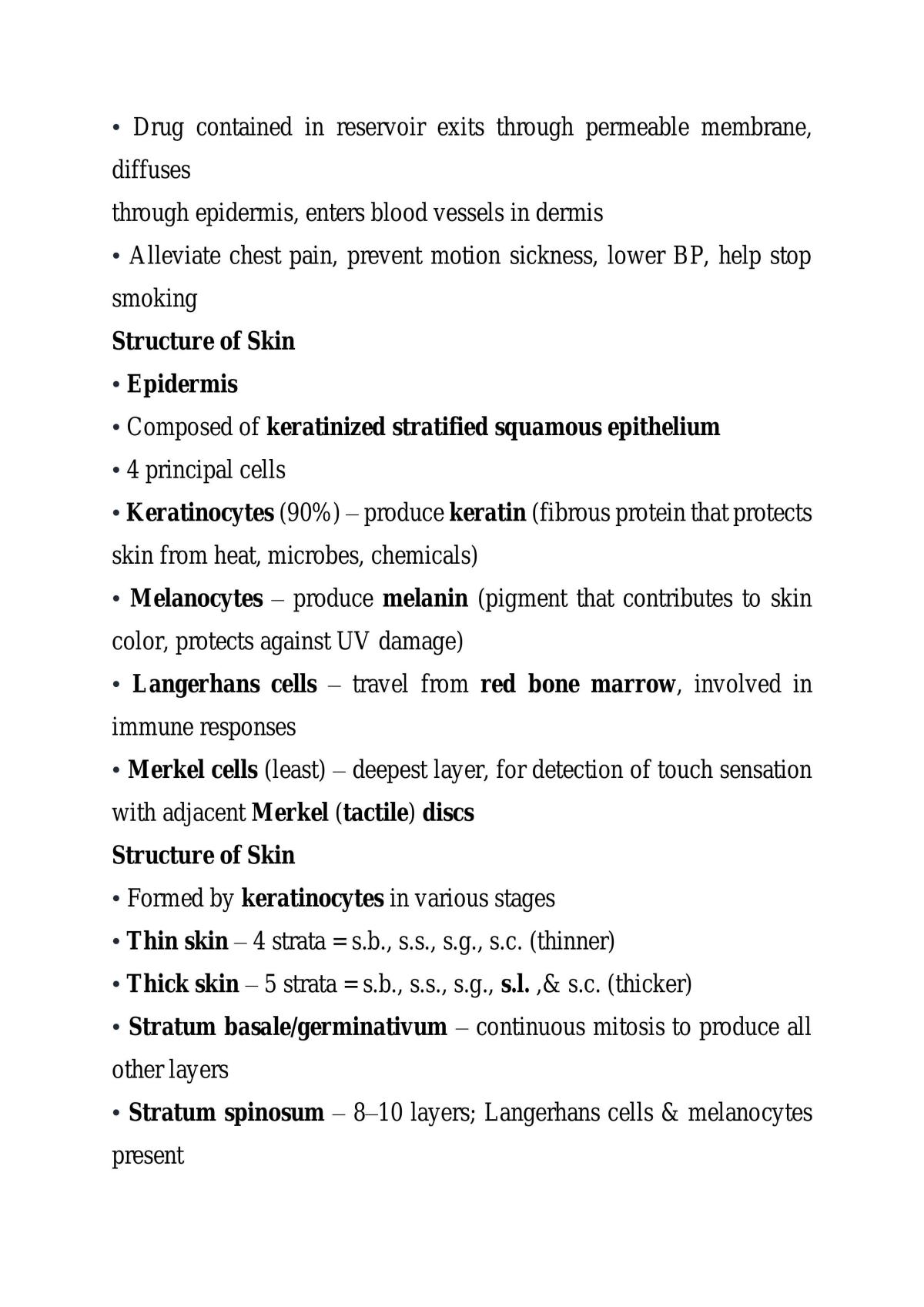 Integumentary System - Page 2