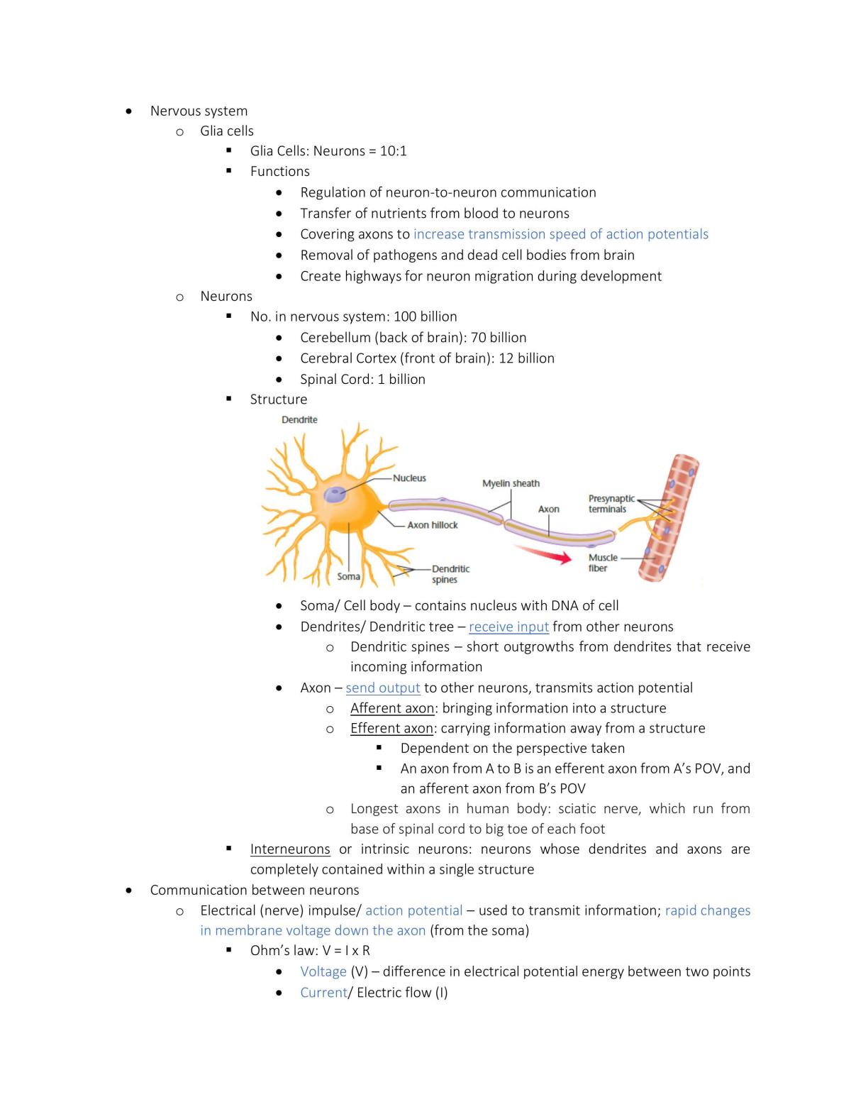 Summary Notes for PL3232 - Page 1