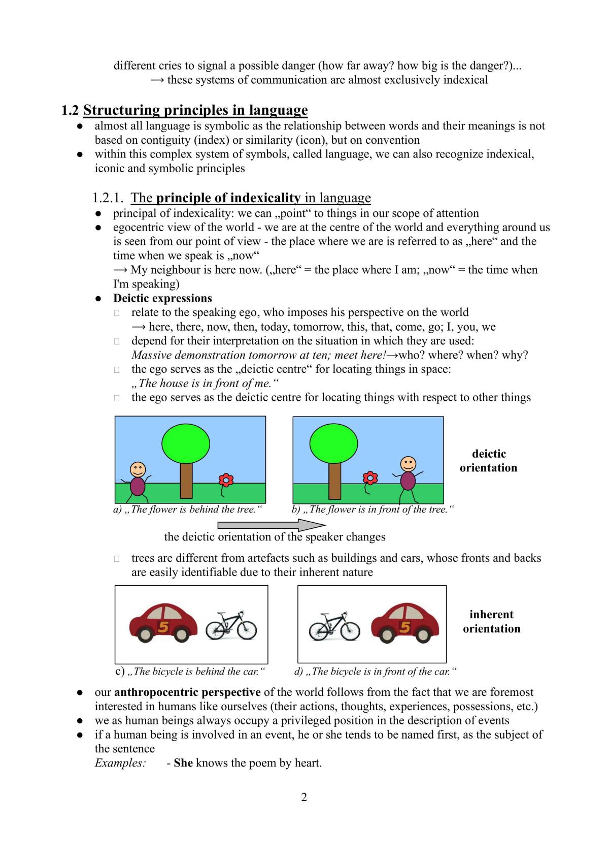 LING 100 Overview - Page 2