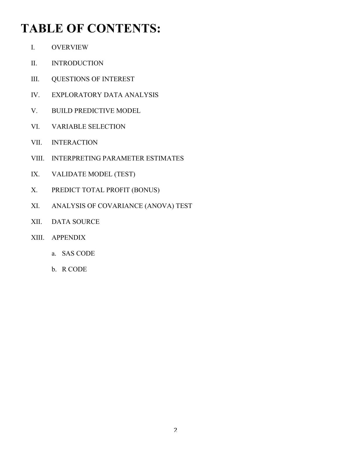 ST4251 Group Project on Predictive Analytics - Page 1
