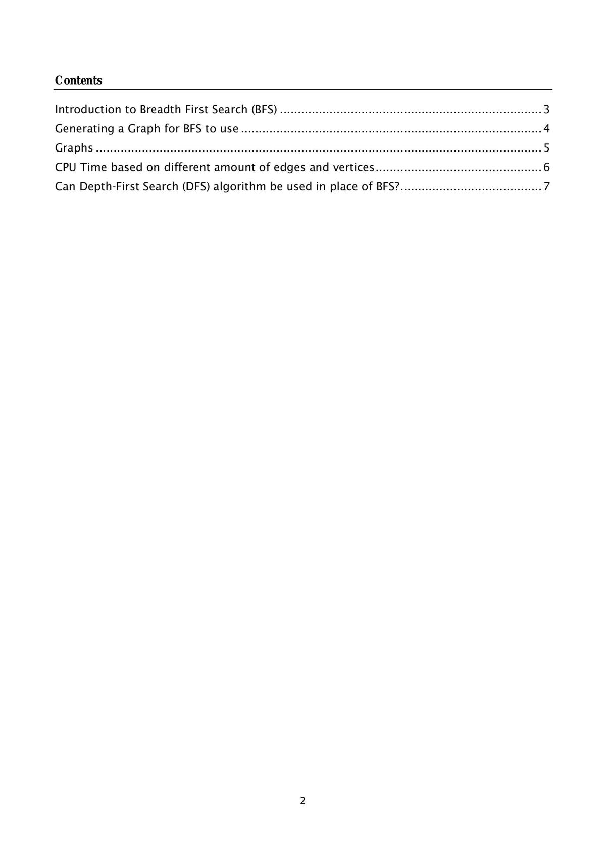 CS2040 Group Project: Breadth-first Search for Flight Scheduling Code Implementation Report - Page 1