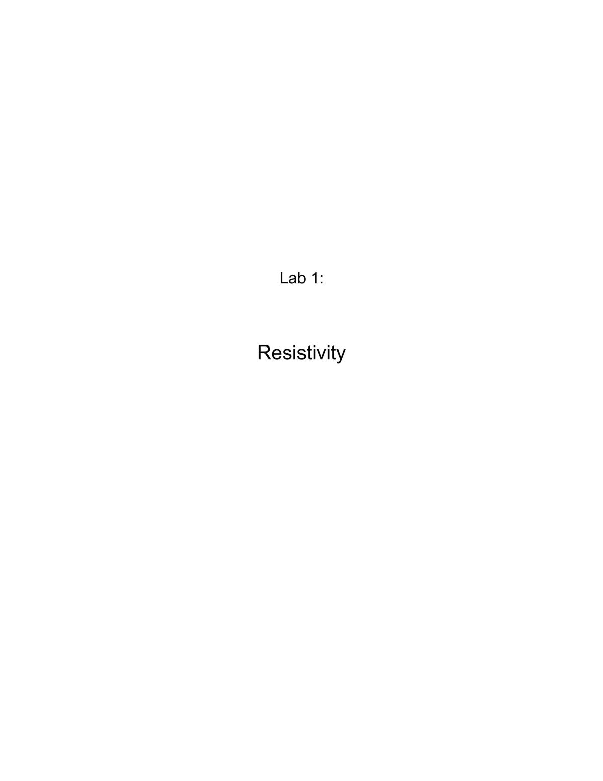 Lab Report 1 - Page 1
