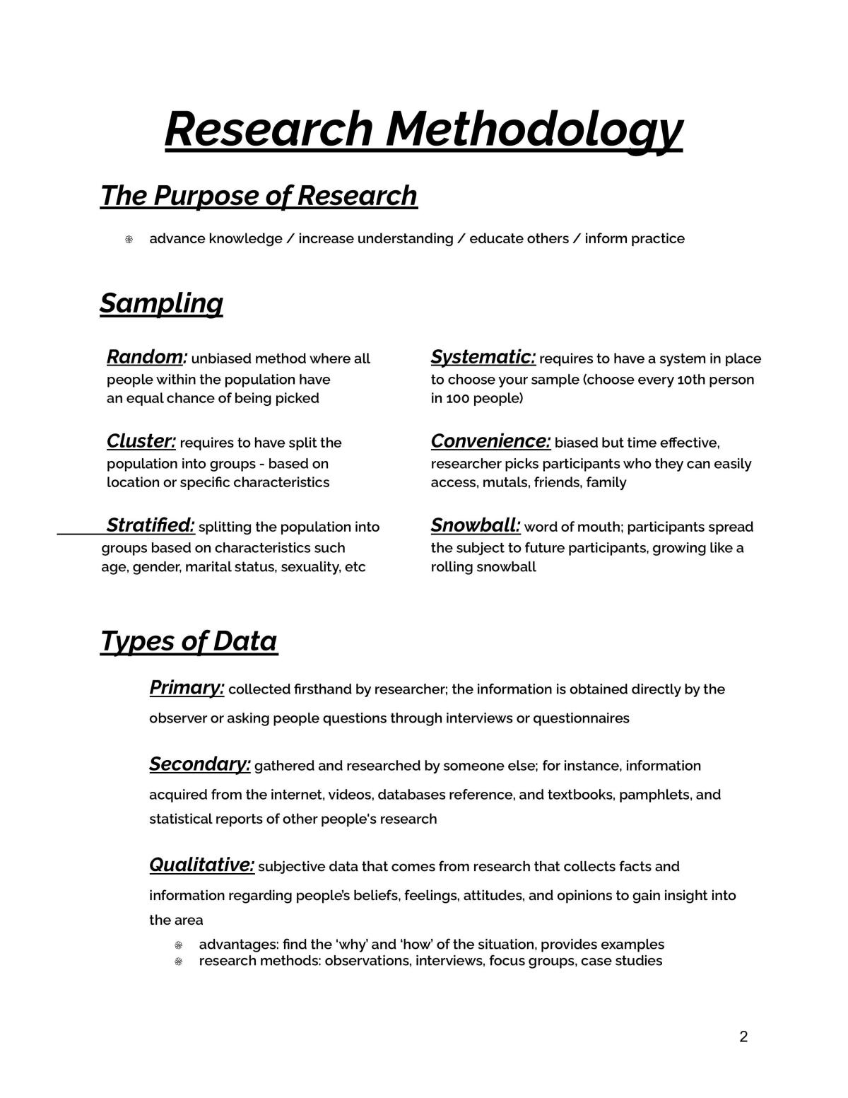 CAFS Study Notes HSC - Page 2