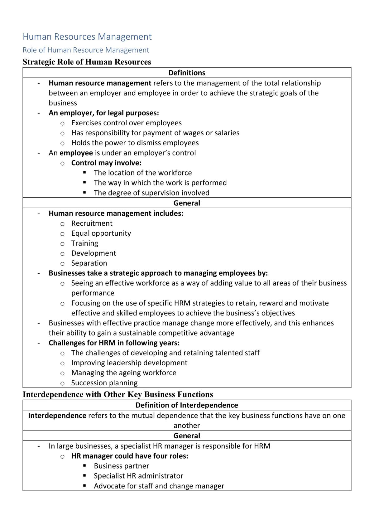 Human Resources - Page 1
