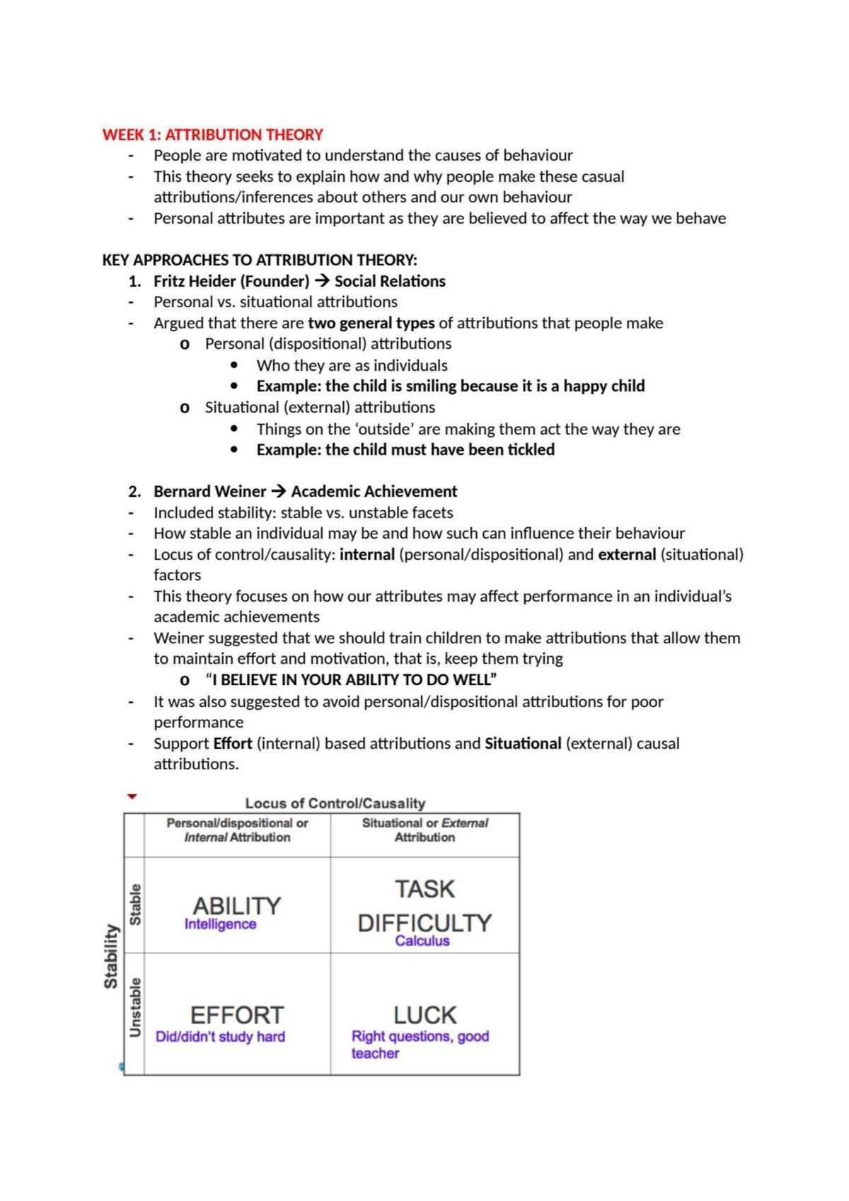 Social Behaviour Notes - Page 1