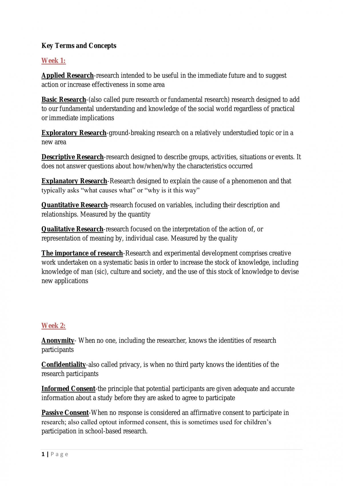 1009CCJ Study Notes - Page 1