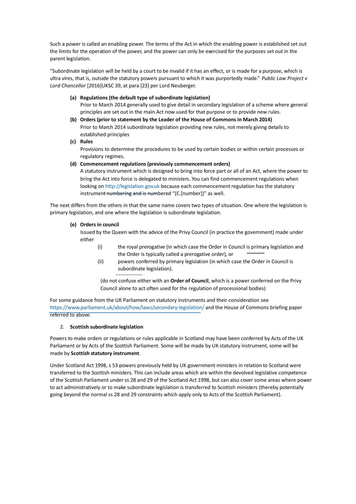 Business Entities Notes - Page 1