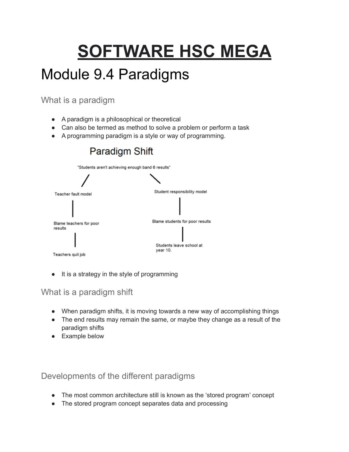 Software HSC MEGA complete notes - Page 1