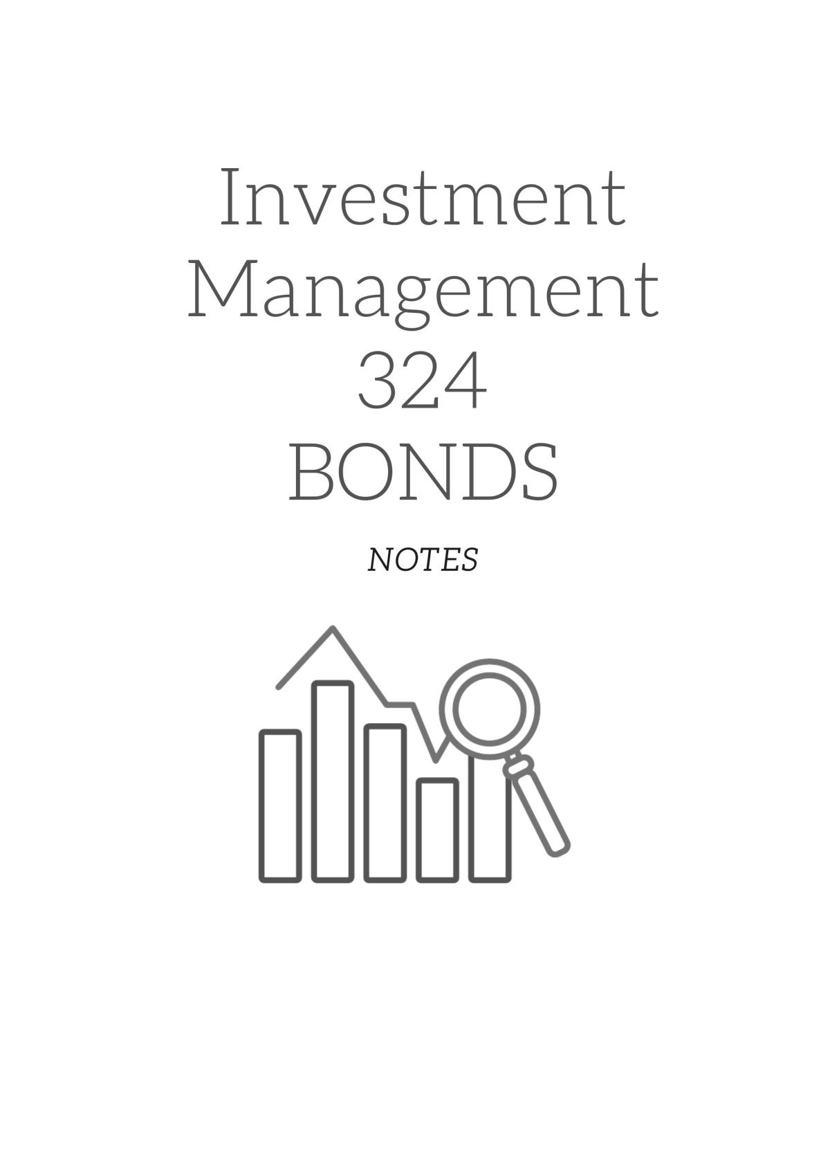 Notes for Investment Management - Page 1