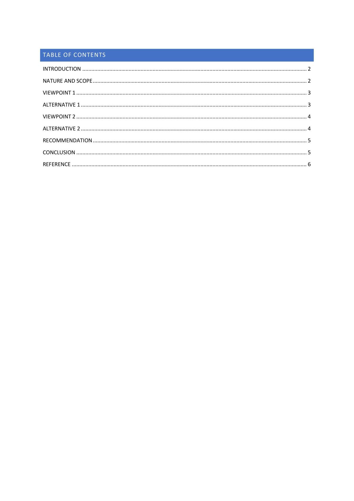 Inquiry Report - Page 1