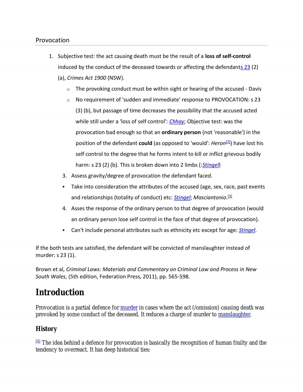 Notes on Defences - Page 1