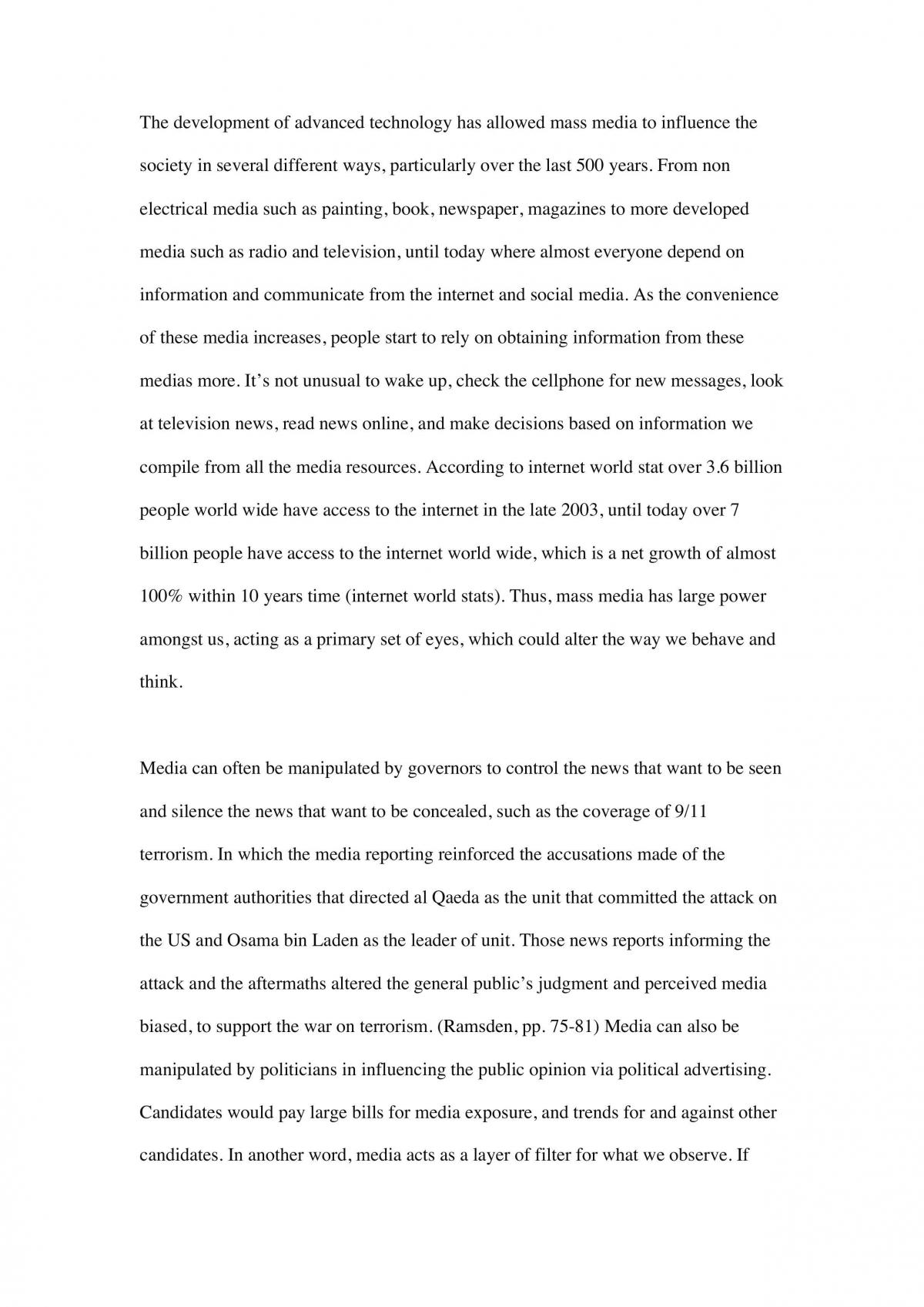 SCLG1001 Essay  - Page 1