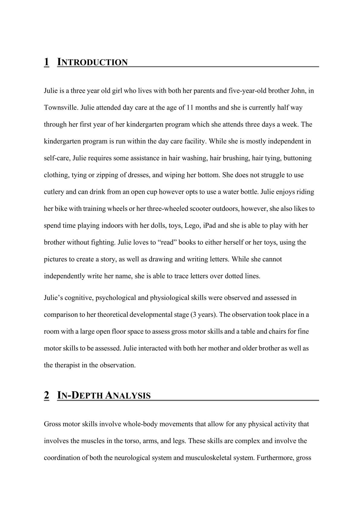 Case Study Analysis - Written Assignment - Page 1