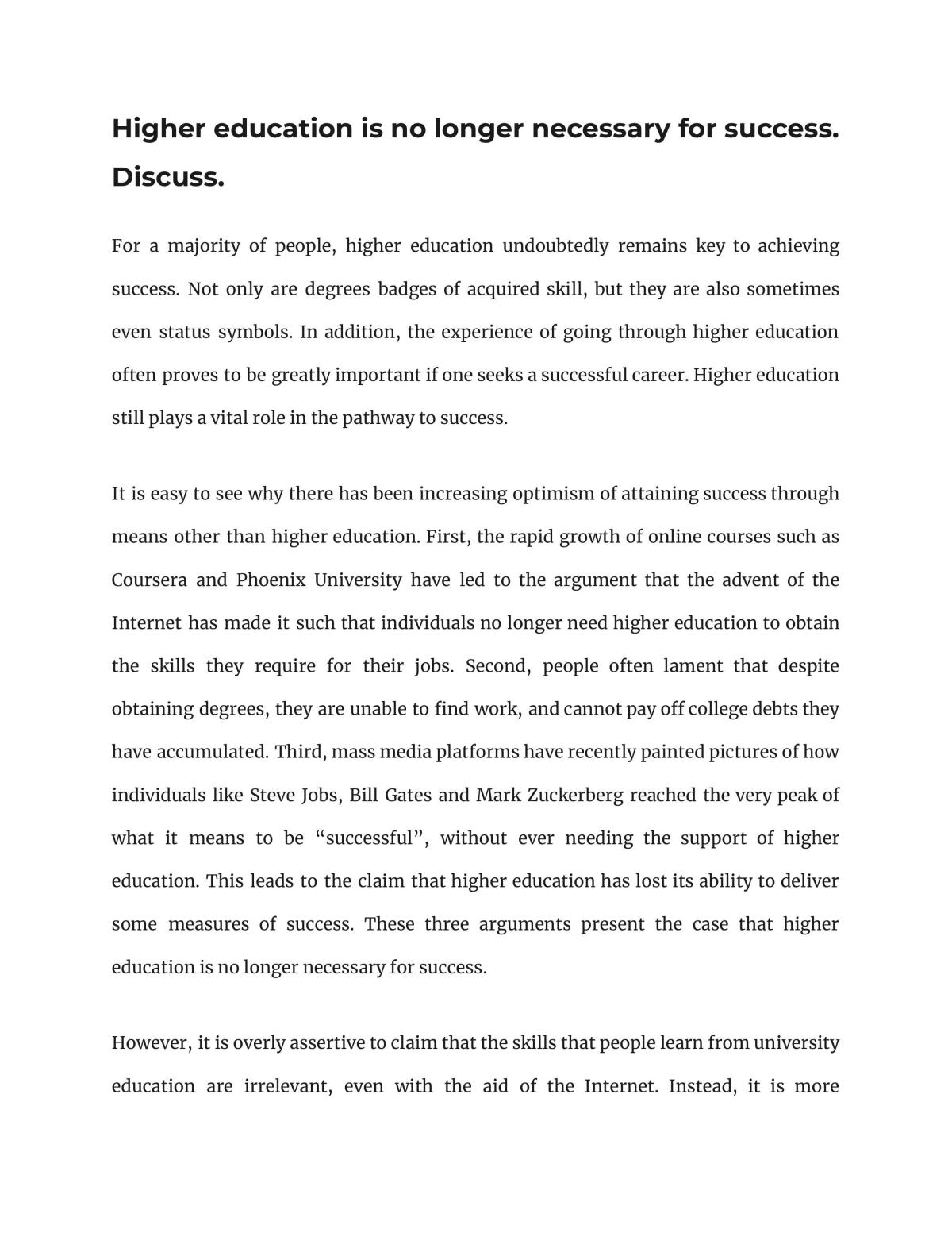 Essays on Education Theme - Page 1
