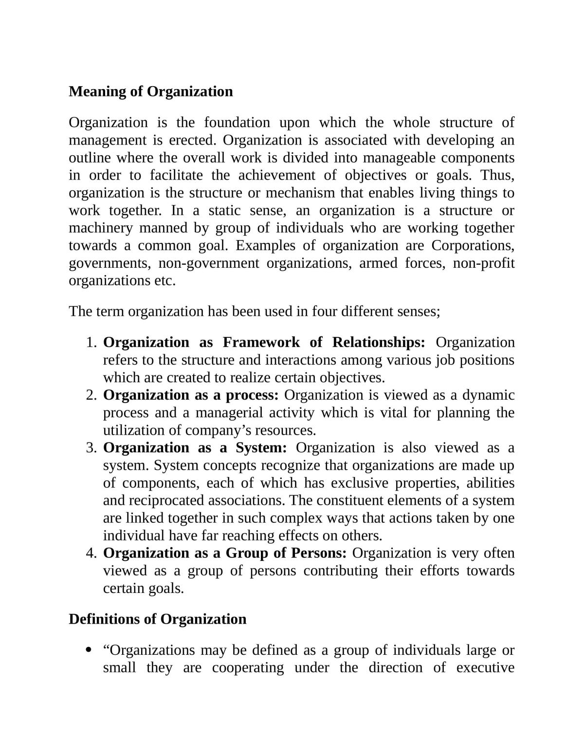 Teamwork and Planning Notes - Page 1