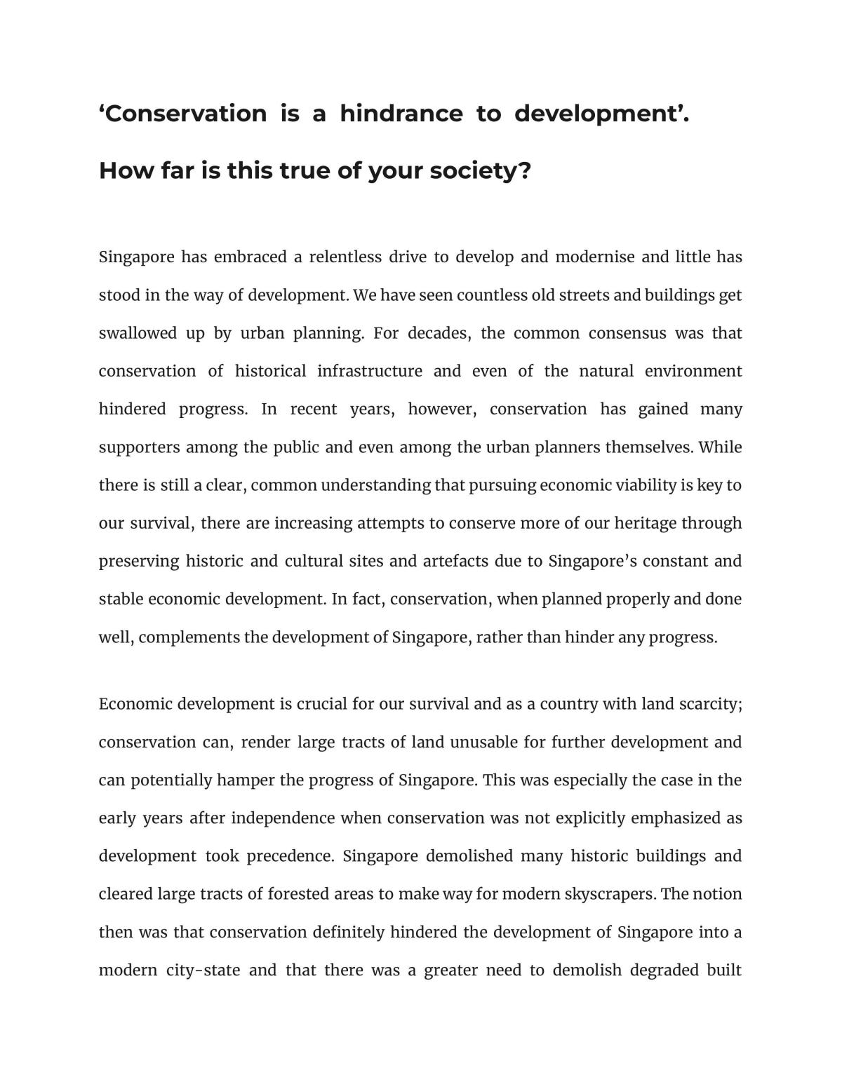 Human Geography - Globalisation - Page 1