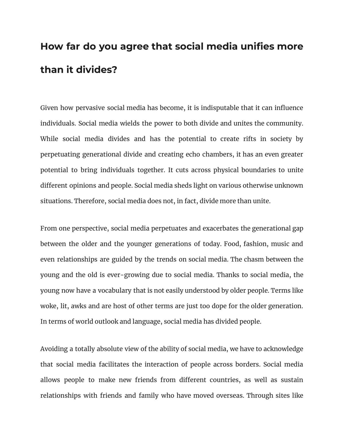 Media Theme essays - Page 1