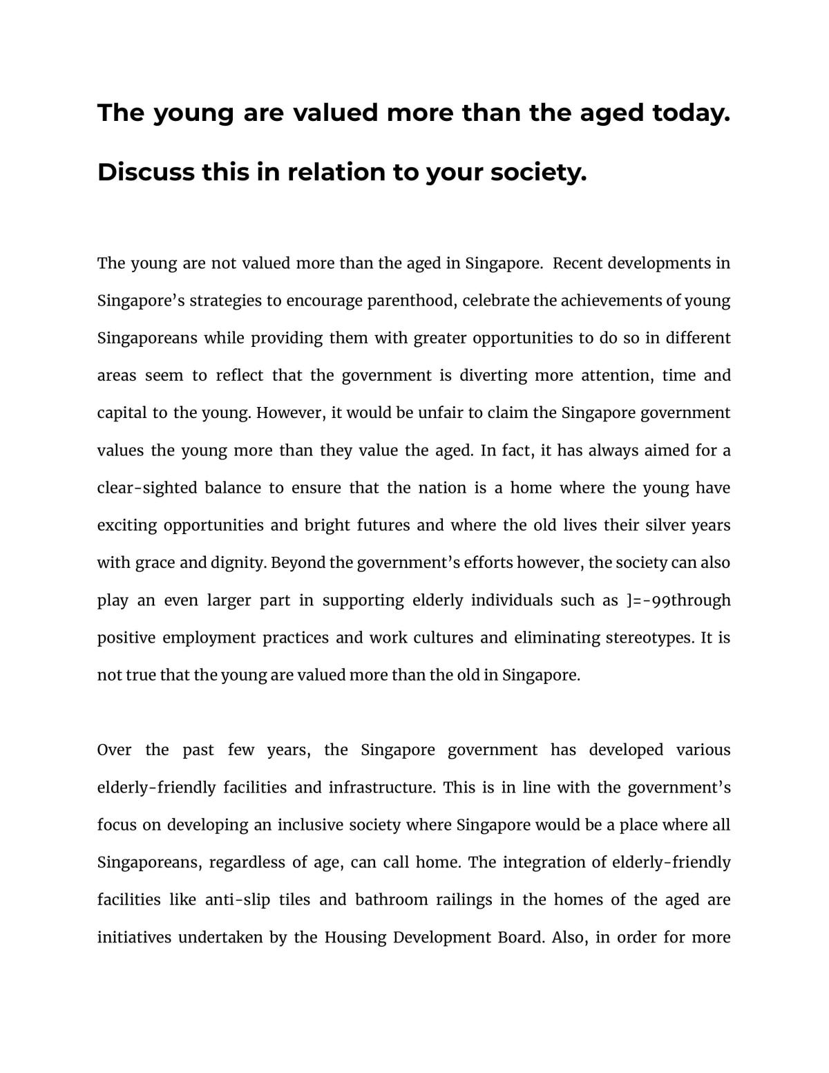 Society Theme essays - Page 1