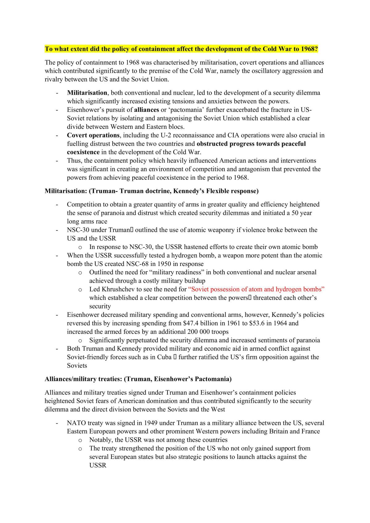Cold War study friendly scaffolds - Page 1