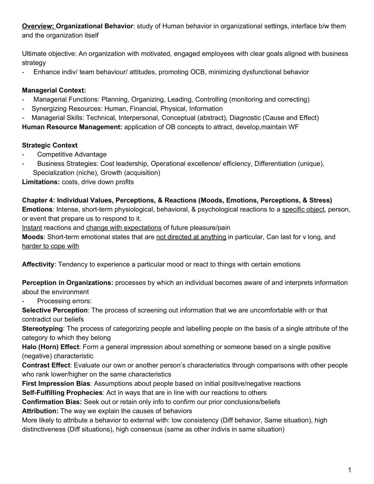 MNO1706X Revision Notes - Page 1